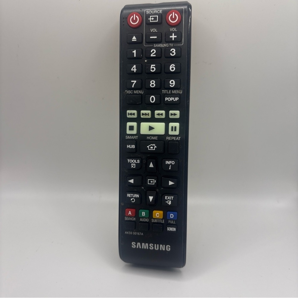 AK59-00167A Replace Remote for Samsung Blu-ray Player BD-J6300 BD-J6300/ZA